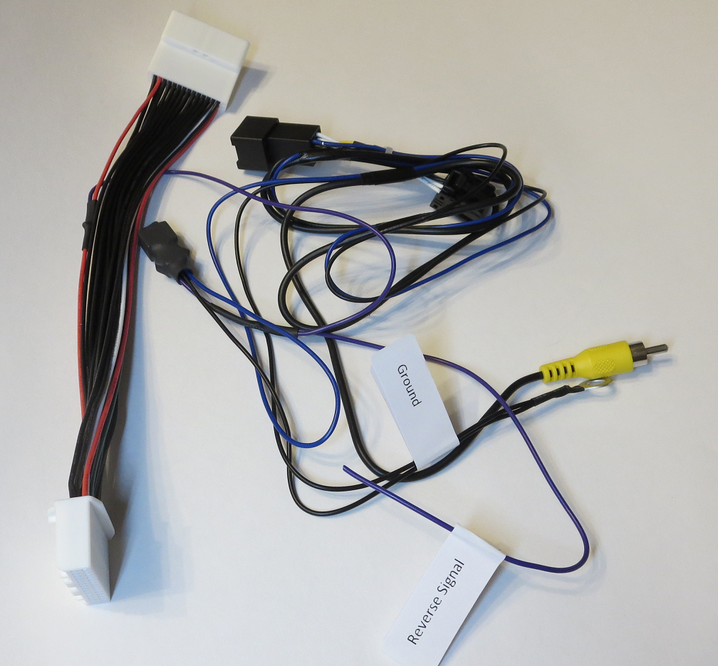 Backup Camera Relocation Information